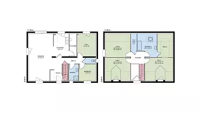 Maison neuve, 88 m²