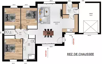 Maison neuve, 89 m²