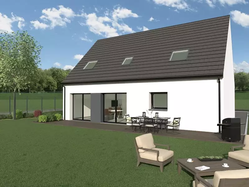 Maison neuve, 110 m² - Nivelle (59230)