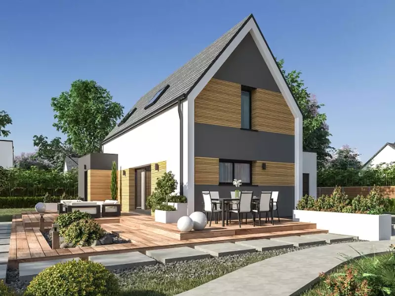 Maison neuve, 91 m² - Guidel (56520)
