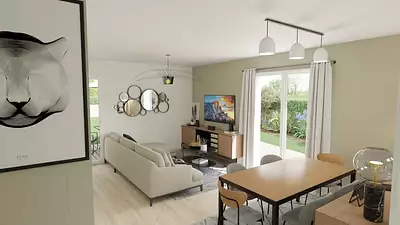 Maison neuve, 90 m²