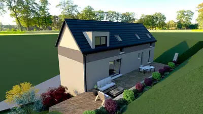 Maison neuve, 107 m²