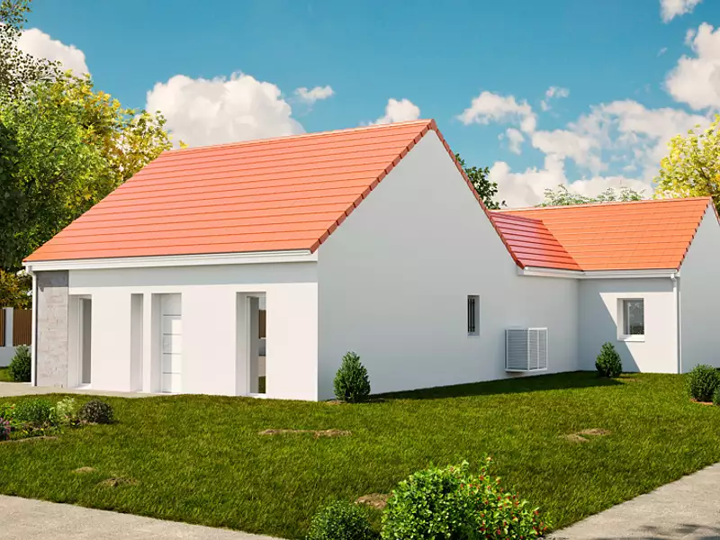 Maison neuve, 116 m² - Ognes (60440)