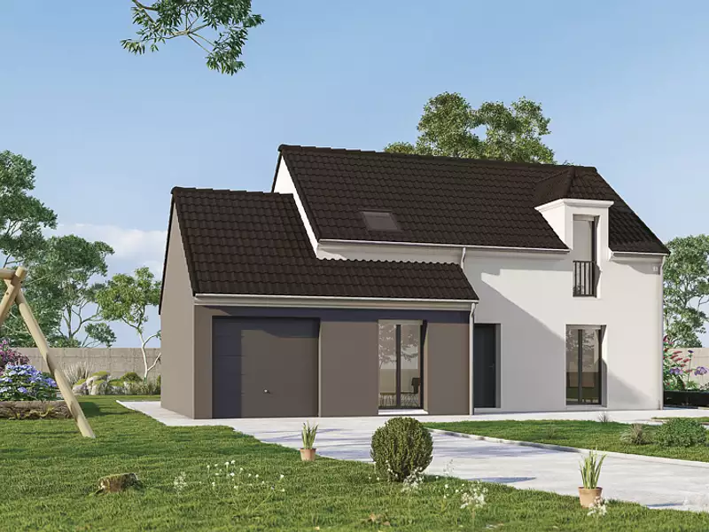 Maison neuve, 108 m² - Bailly-Romainvilliers (77700)