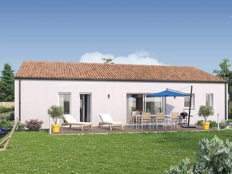 Maison neuve, 102 m² - Grand'Landes (85670)