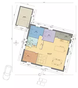 Maison neuve, 105 m²