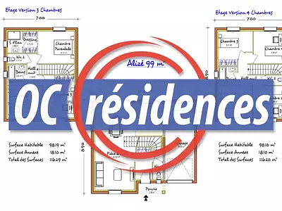Maison neuve, 99 m²