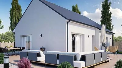 Maison neuve, 69 m²