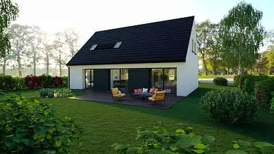 Maison neuve, 136 m²