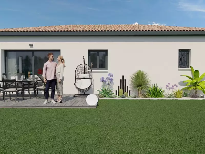 Maison neuve, 90 m² - Bourg-Saint-Andéol (07700)