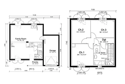 Maison neuve, 79 m²