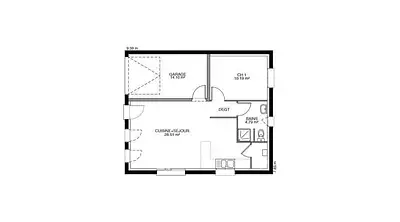 Maison neuve, 75 m²