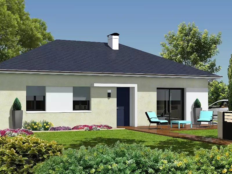 Maison neuve, 85 m² - Artigueloutan (64420)