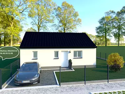 Maison neuve, 60 m²