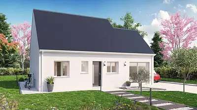 Maison neuve, 64 m²