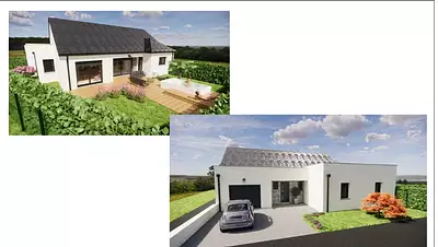 Maison neuve, 100 m²