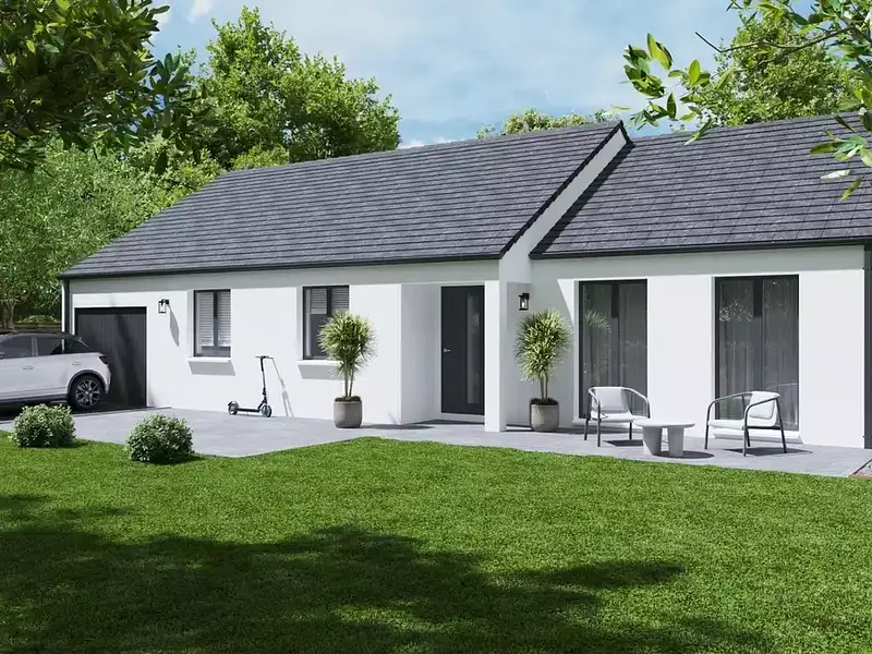 Maison neuve, 108 m² - Arçay (18340)