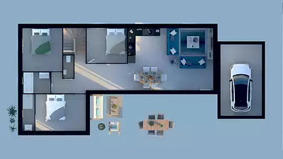 Maison neuve, 115 m²