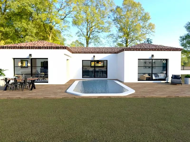 Maison neuve, 100 m² - Garéoult (83136)