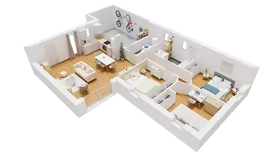 Maison neuve, 82 m²