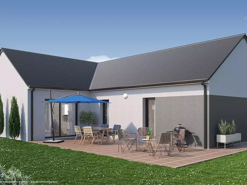 Maison neuve, 91 m² - Val-d'Izé (35450)