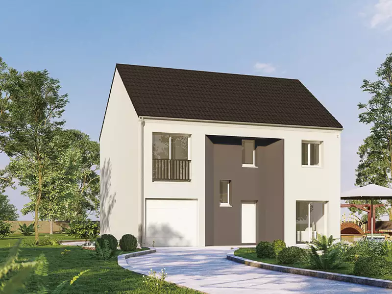 Maison neuve, 118 m² - Ozoir-la-Ferrière (77330)