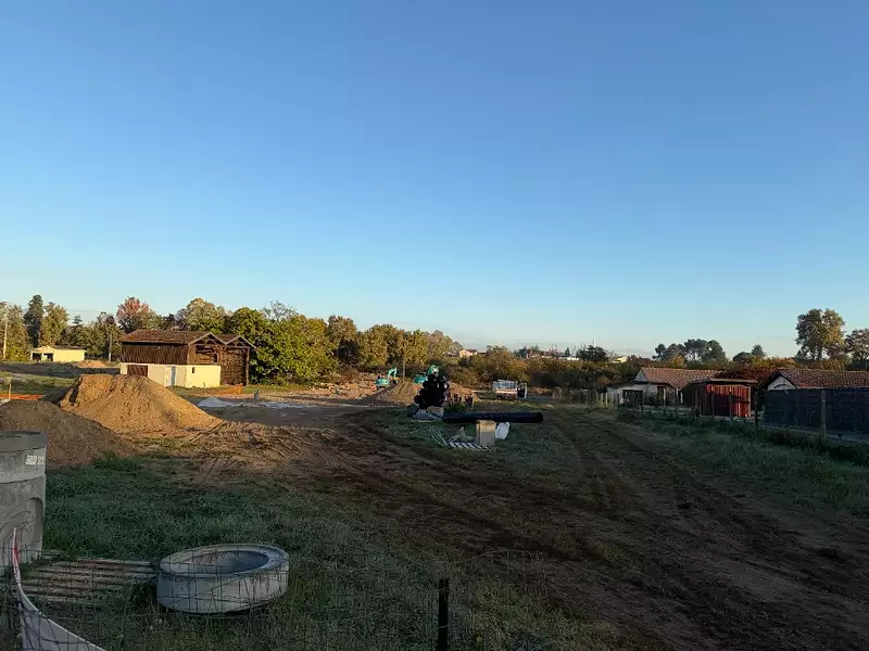 Terrain à bâtir, 490 m² - La Brède (33650)