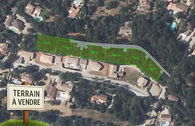 Terrain à bâtir, 700 m²