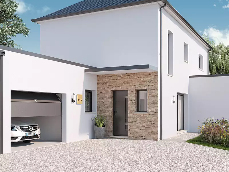 Maison neuve, 165 m² - Marcilly-sur-Vienne (37800)
