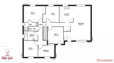 Maison neuve, 131 m²