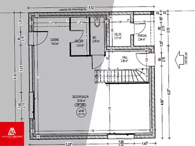 Maison neuve, 96 m²