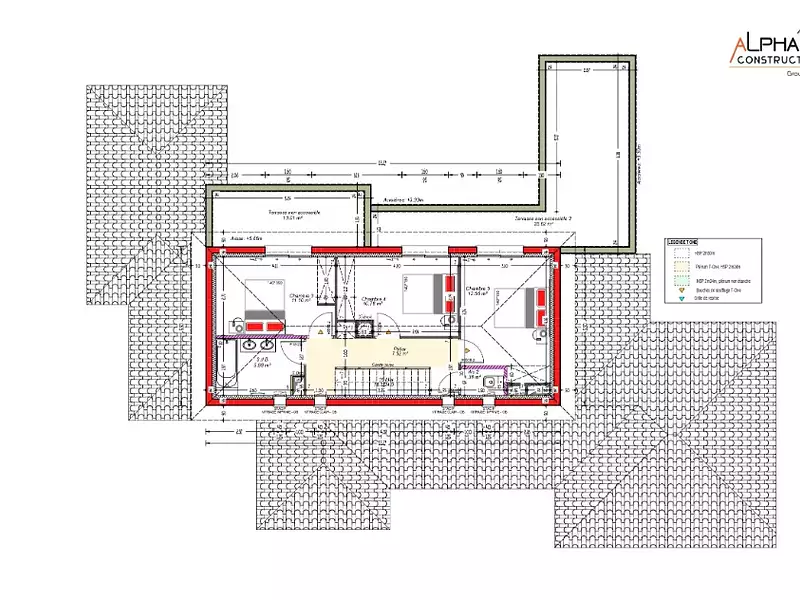 Maison neuve, 177 m² - Bordeaux (33200)