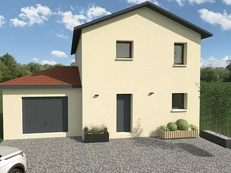 Maison neuve, 90 m² - Givors (69700)