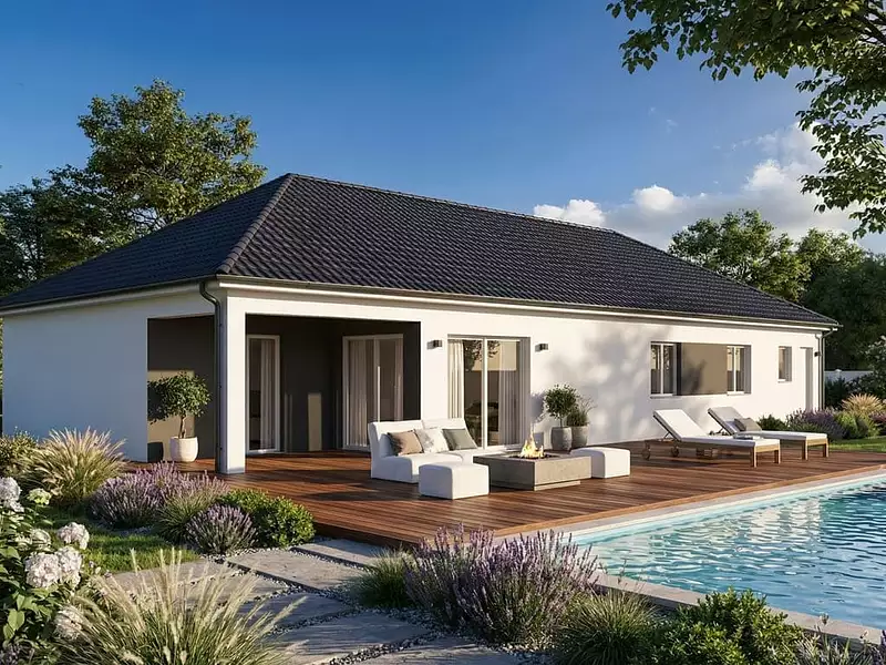 Maison neuve, 95 m² - Dolancourt (10200)