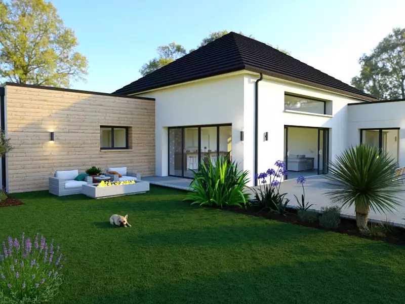 Maison neuve, 170 m² - Guichainville (27930)