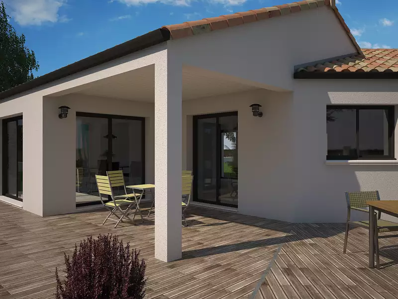 Maison neuve, 117 m² - Le Champ-Saint-Père (85540)