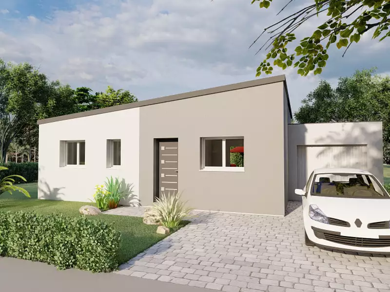 Maison neuve, 69 m² - Mazé (49630)