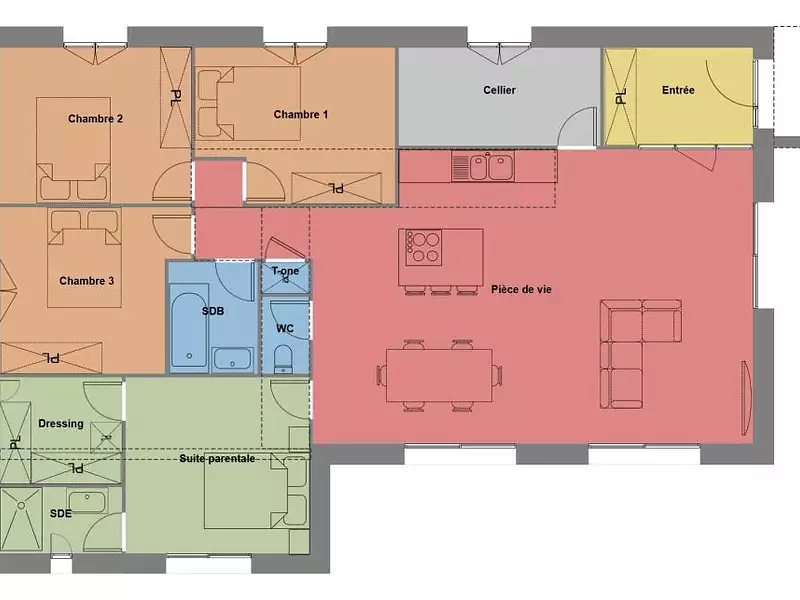 Maison neuve, 80 m² - Pordic (22590)