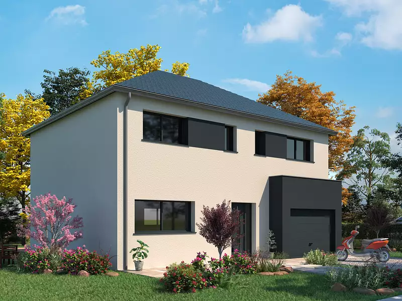 Maison neuve, 128,82 m² - Domont (95330)