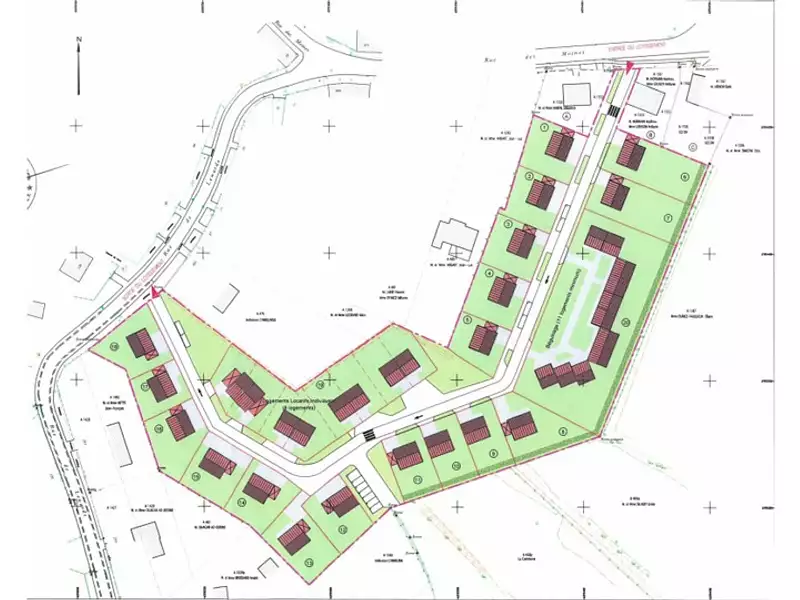 Terrain à bâtir, 453 m² - Loffre (59182)