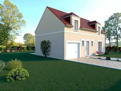 Maison neuve, 98,31 m²
