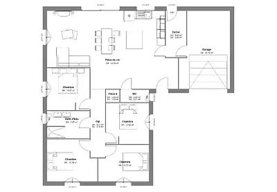 Maison neuve, 120 m²