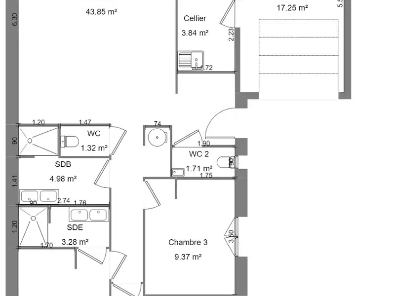 Maison neuve, 90 m² - La Garnache (85710)