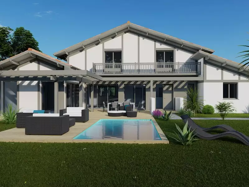 Maison neuve, 260 m² - Lacanau (33680)