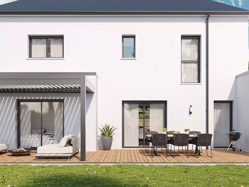Maison neuve, 165 m² - Marcilly-sur-Vienne (37800)