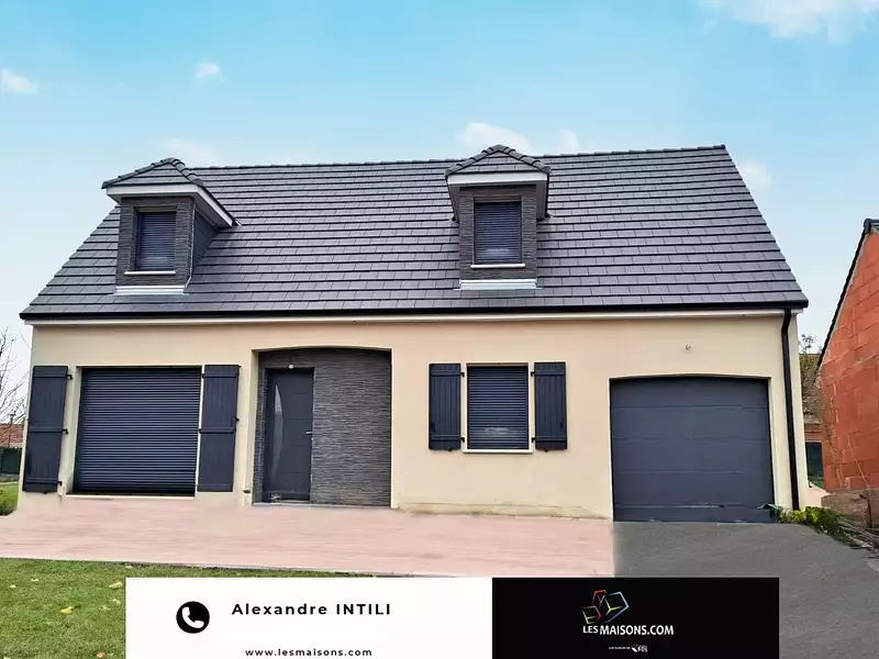 Maison neuve, 114,55 m² - Belle-Eglise (60540)