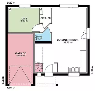 Maison neuve, 94 m²