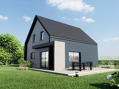 Maison neuve, 100 m²