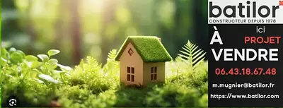 Terrain à bâtir, 1 100 m²