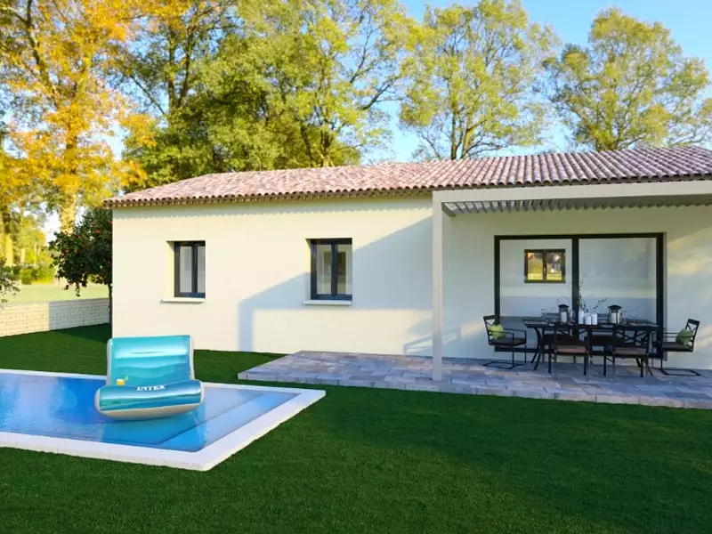 Maison neuve, 80 m² - Cavaillon (84300)